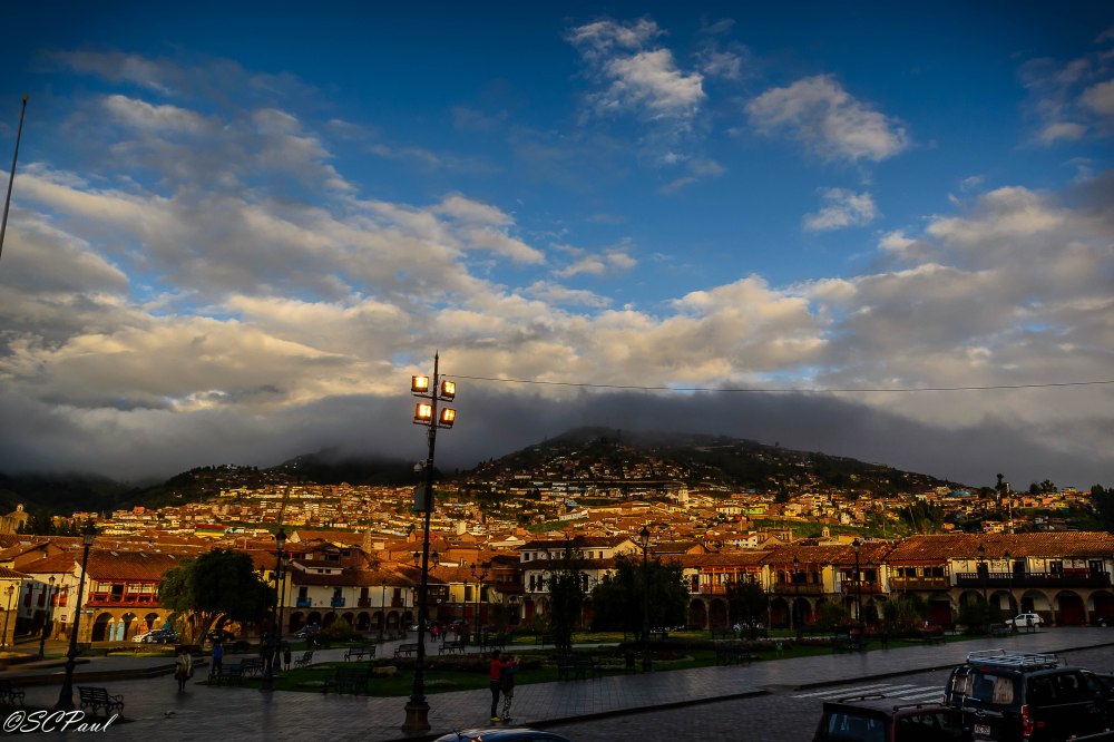 Beautiful Cusco in the morning